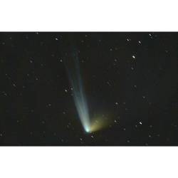 Comet Tails And Star Trails #Nasa #Apod #Comet #Tails #Panstarrs #C2014Q1 #Solarsystem