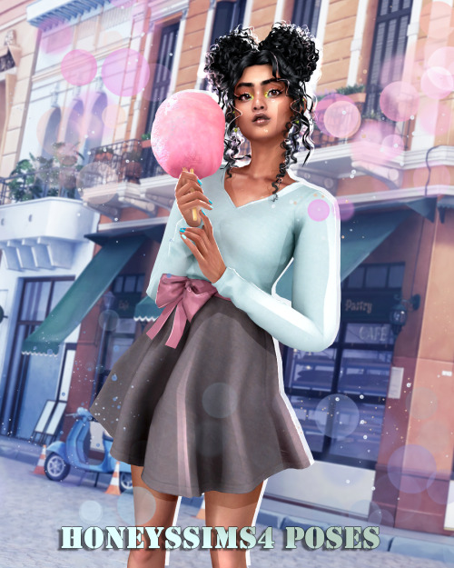 honeyssims4:HoneysSims4 [HS4] Cotton Candy Model Poses (requested)You get:10 single poses + all in