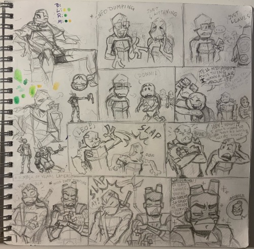 Half Of My Sketchbook Is Filled With These Goobers… And I’m Only Showing You The Good Ones :0 