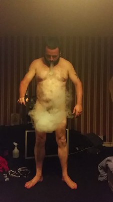 underwearsnifferuk:  More naked vaping 