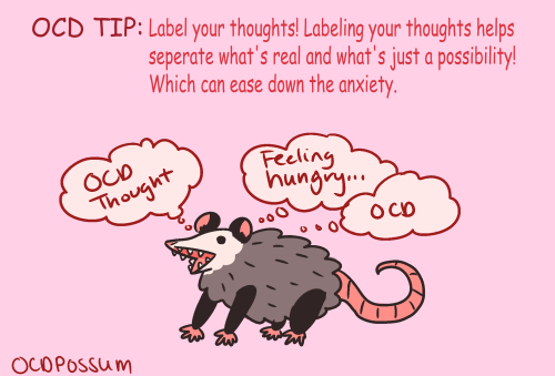 try to label your thoughts even with simple words like hunger or anxiety!ko-fi