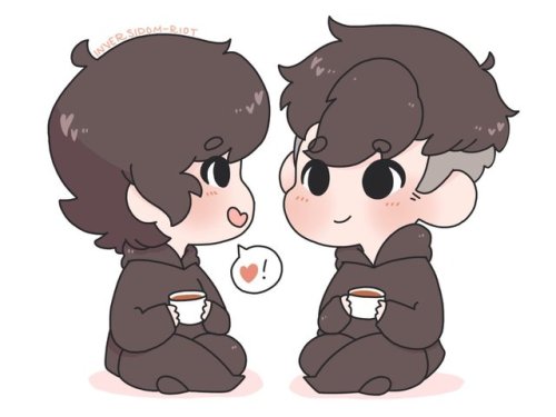 pastelvoodoo:Pre-Kerberos where they share tea late at night and talk about their feelings ☕♡