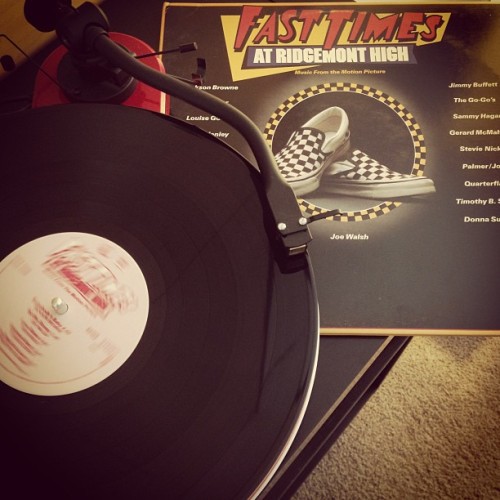 knierimosity:  Fast Times. #vinyligclub (at record den) 
