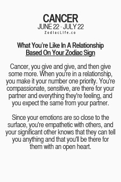 zodiacspot:  What you’re like in a relationship,