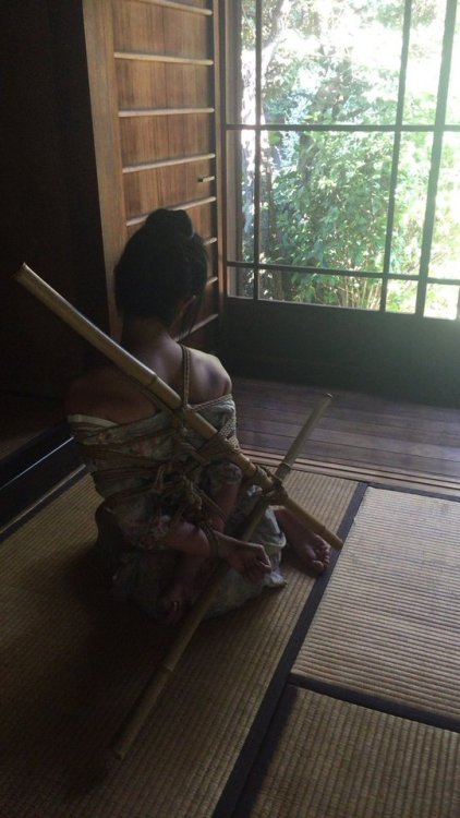 XXX mai8chan:  Shibari Naka AkiraModel Marica photo