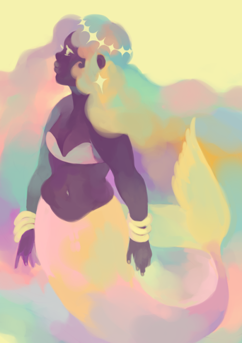 potasium:pastel mermaids are my aesthetic 