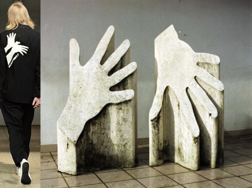 killeds:Yohji Yamamoto S/S 2009 / Doru Covrig “Hands”
