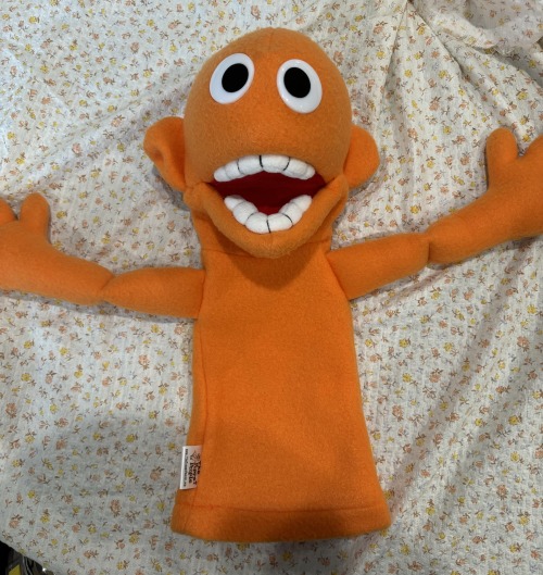 Puppet Update: My Sister Is Making Him A Shirt!