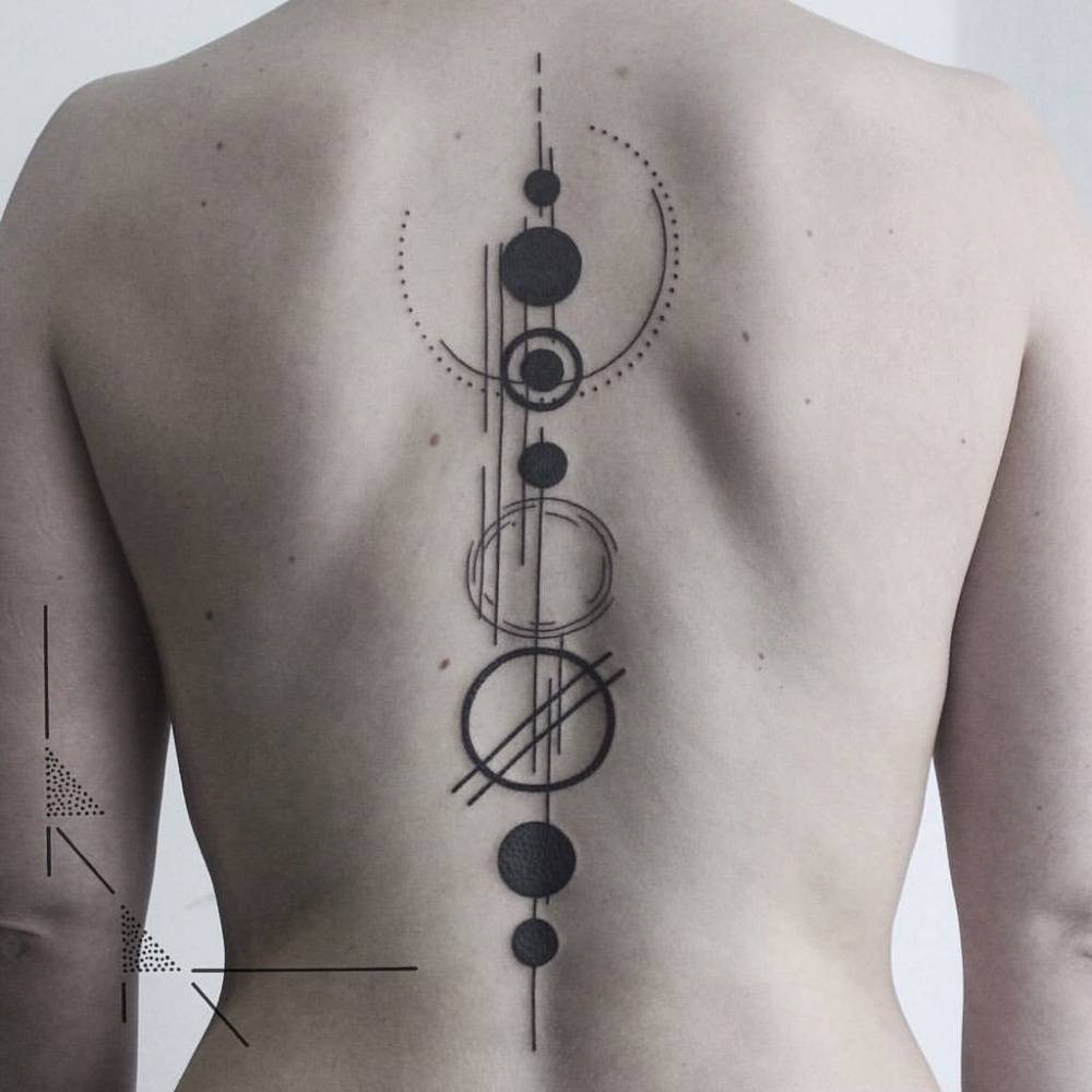 32 Fascinating Solar System Tattoo Designs  TattooBloq  Solar system  tattoo Planet tattoos Minimalist tattoo