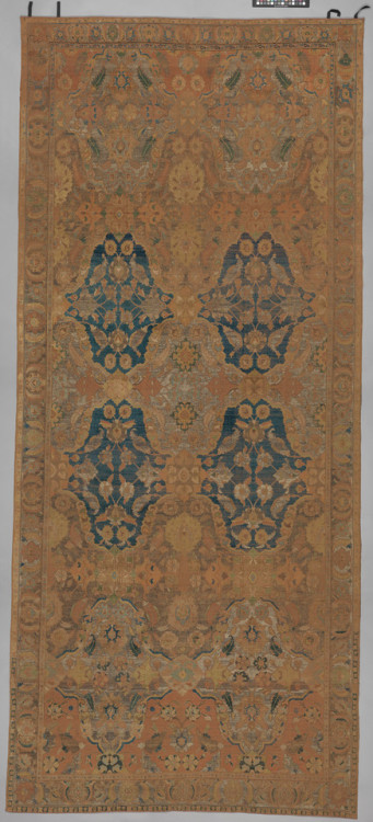 &lsquo;Polonaise&rsquo; Carpet via Islamic ArtMedium: Cotton (warp and weft), silk (weft and