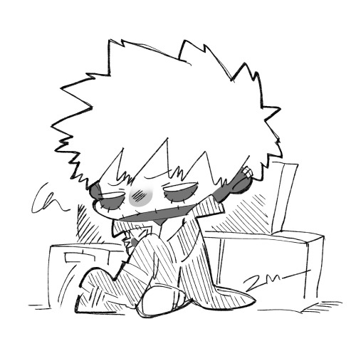 bnha 335 mood from the villain side.without the text they look like a bratty kid that got banned fro