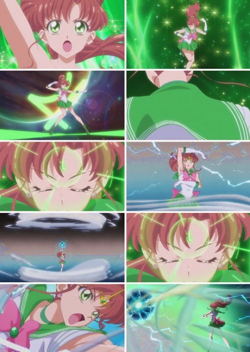 moonlightsdreaming:Sailor Moon Crystal Jupiter Planet Power Make-Up!