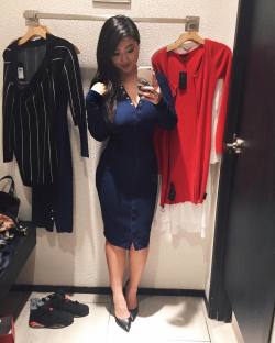 Submit your own changing room pictures now! Three Dresses via