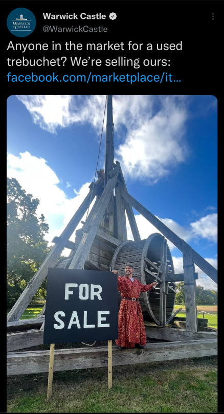 Sex thranduilofsmirkwood:Warwick Castle is selling pictures