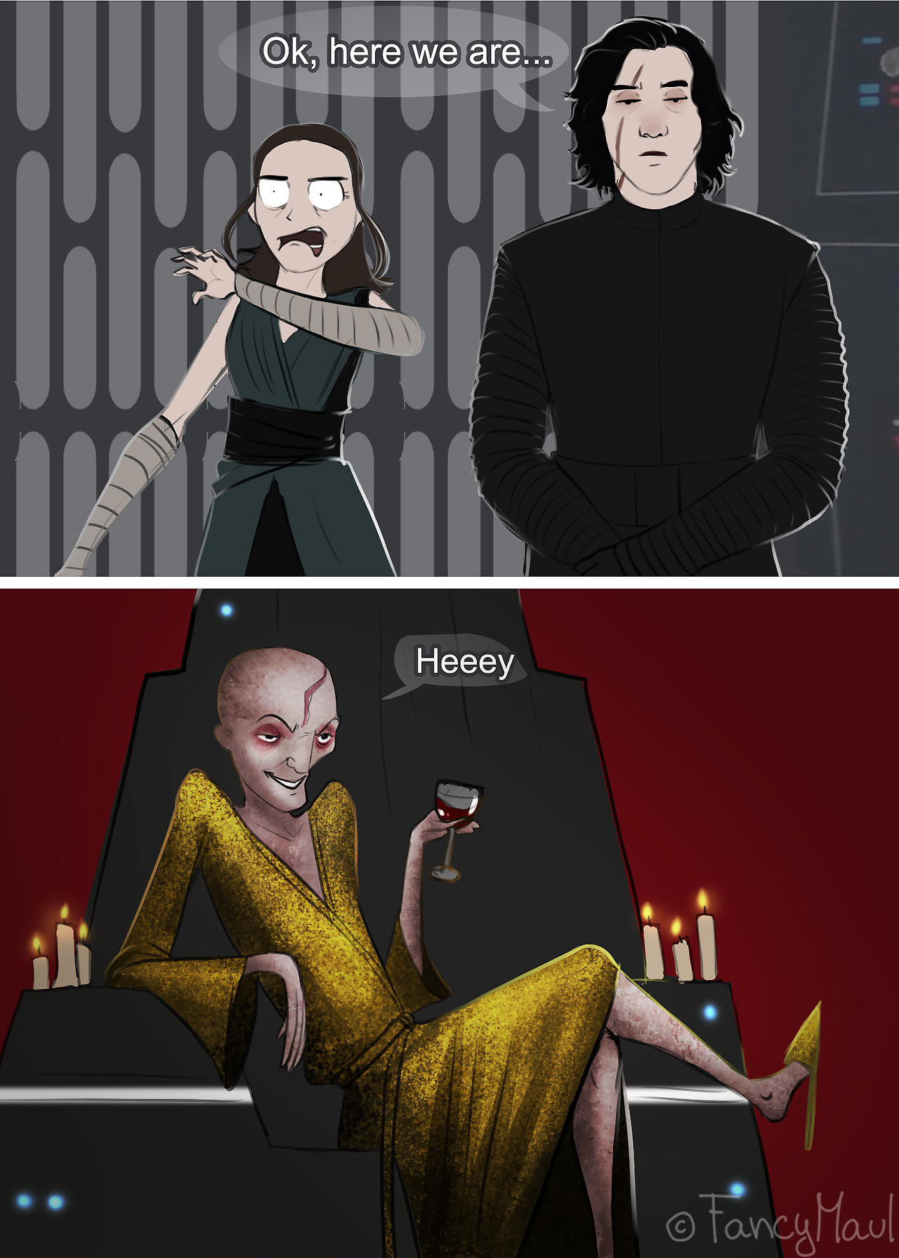 haiku-robot: sighinastorm:   fancymaul: So I blame this video https://evilspaceboyfriends-trash.tumblr.com/post/169501364347/mrs-hux-aspiring-cryptid-yall-know-how-tljfor