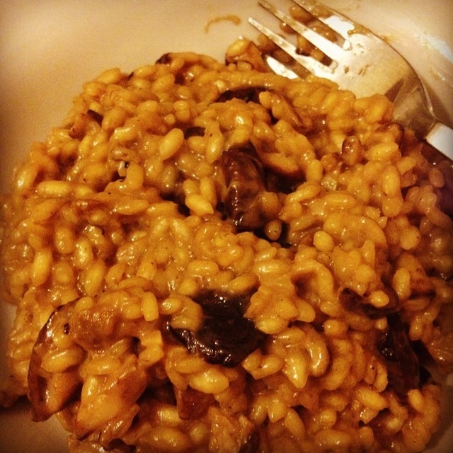 Wild mushroom risotto #homemade #noms #risotto #deathdish #MasterChef