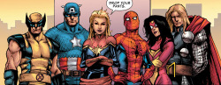 Why-I-Love-Comics:  Avengers Assemble #11  Written By Kelly Sue Deconnickart By Stefano