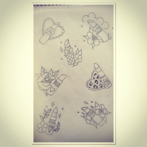 Lippys!!!! #tattoo #tattoos #tattooflash #flashart #luckycattattoo #luckycattattooparlour #glasgow #