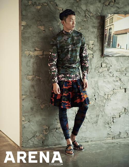 mientus-com:  GIVENCHY by Ricardo Tisci spring/summer 2014 on the cover of  ARENA HOMME+ Korea  www.mientus.com/de/labels/givenchy.html