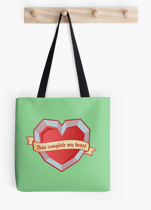 rachaelmakesshirts: What’s this? Legend of Zelda tote bags?! Cross my heart containers, I do n