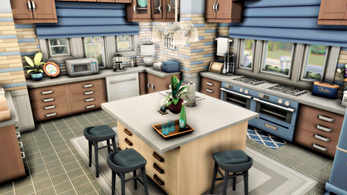 Dream Generations HomeThis large family home has everything your Sims could possibly need! Featuring