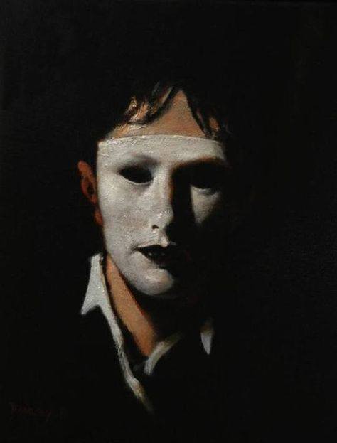 alanspazzaliartist:  “Show me a sane man and I will cure him for you.”― Carl Gustav JungThe Mask of Sanity (No. 2) Painting by Ray Donley