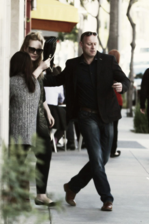 adelenation:  credits to @adelewink February, 2013 - Beverly Hills 