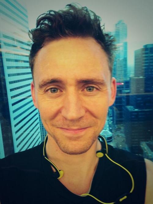 Tom's selfies are the cutest things in the world