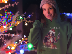 shirtpal: December is almost here and you know what that means! Show your significant other how much you care these holidays with a demonic sweater featuring the Queen of Christmas.Black Friday Sale Extended! Get 25% Off (no coupon needed).  1. Mariah