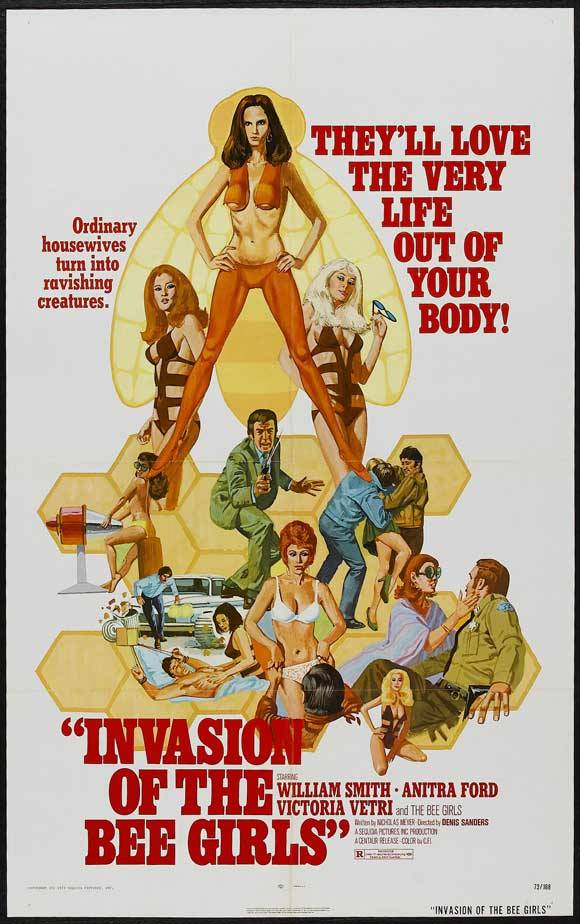 Invasion Of The Bee Girls (1973)  1h 26m - Thriller/Indie film  IMDB Trailer Full