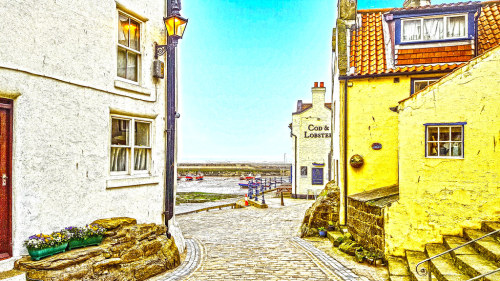 Staithes - Cod & Lobster - HDR by Yorkshire Lad - Paul Thackray An HDR view of the Cod & Lob
