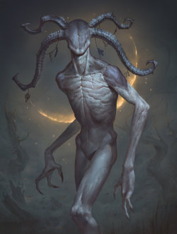 morbidfantasy21:  Faun – fantasy/horror concept by Bogdan Rezunenko