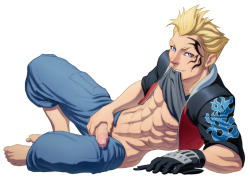 yaoi-bara-bishies:  Just gotta add this photo for myself…Zell is one of my favorite rpg gaming characters. (greatly drawn by the great and awesome Szadek) ~~~Szadek is praise~~~ r-18, nsfw 