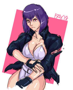 faymantra: Major Kusanagi sketch :) Hentai Foundry PIXIV  BnFworld  Twitter  DISCORD : FAYMANTRA #2136  