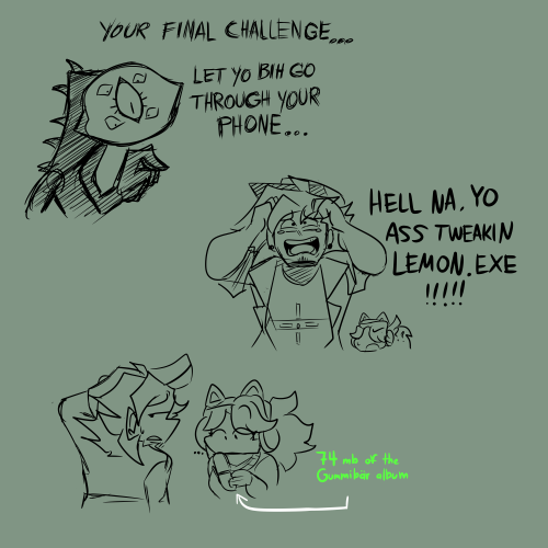 Haven't Uploaded In A Lil Bit- Have A Funny Doodles I Had For My Fake Fnf Mod Characters.