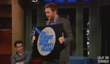 fallontonight:  Chris Pratt is back on the show tonight!  The last time he was here,