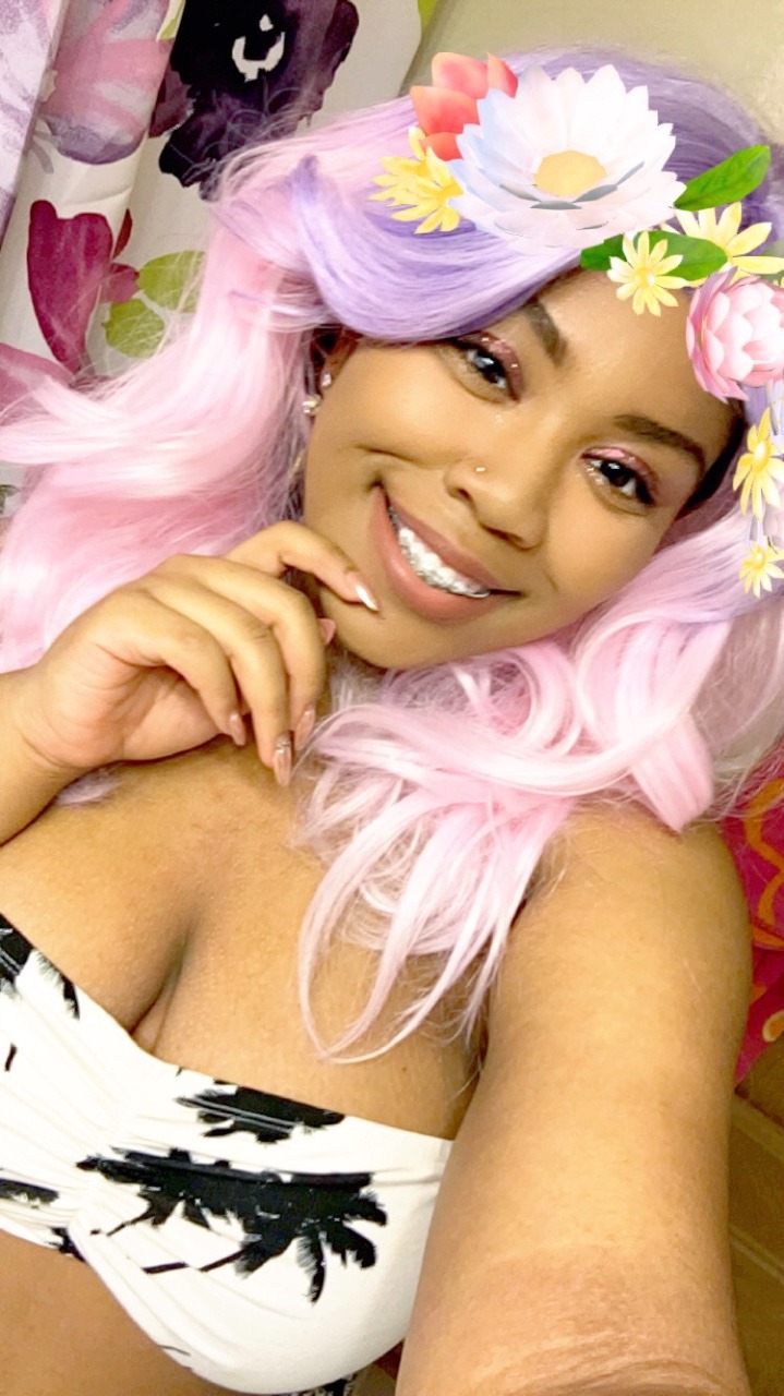 blkbruja:  manipop:  I can’t get over how bomb I looked with cotton candy pink