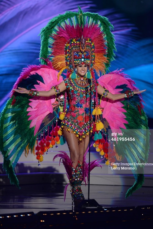 latinattack:Lovely latina ladies and their Miss Universe National Costumes - 2014! (see previous yea