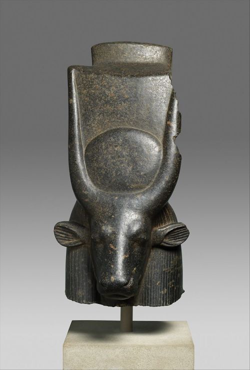 Head of a Cow Goddess (Hathor or Mehetweret)