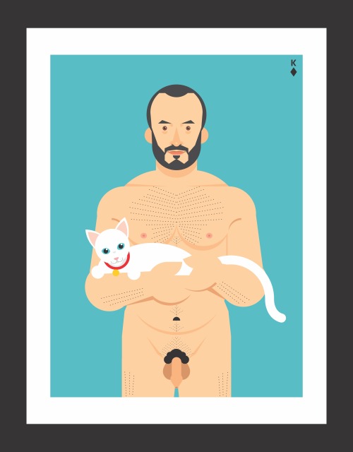 Check out the awesome portrait my friend King of Diamonds made for me and be sure to follow him if you haven’t already done so. http://queerkingofdiamonds.tumblr.com/ His work is amazing! 