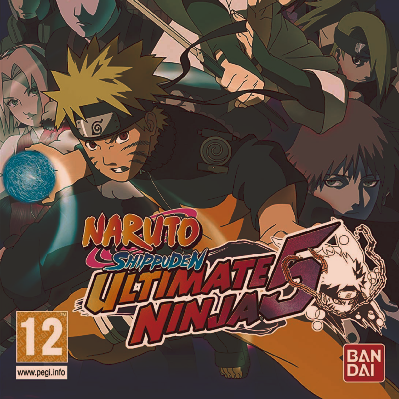 Kaset Game PS2 PS 2 Naruto Shippuden - Ultimate Ninja 5