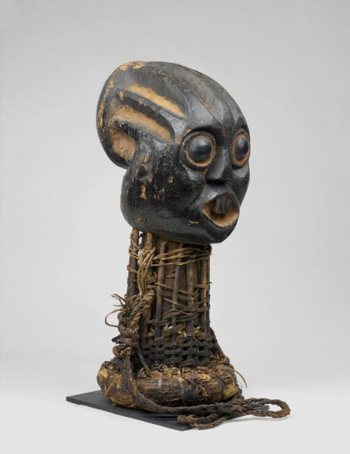 Funerary headdress (tugunga) of the Bamum people, Cameroon.  Artist unknown; late 19th century.  Now