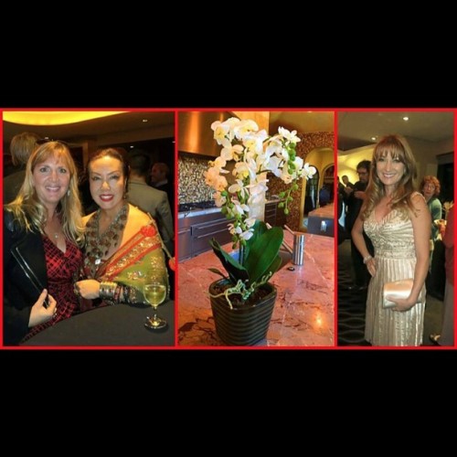 SUE WONG RECEIVES BEAUTIFUL ORCHIDS FROM JANE SEYMOUR &amp; CHERI INGLE It was a wonderful #surprise