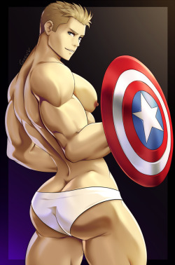 gasaiv:    Captain America booty is going