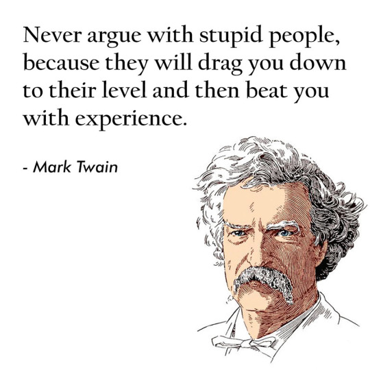 Mark Twain says it all