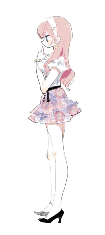 bienhime:  doodle floral luka I post this to pixiv just now: フローラル | 鼻炎姫（沢澄すみれ） [pixiv] http://www.pixiv.net/member_illust.php?mode=medium&illust_id=44419926 and thank you for  bookmark! 
