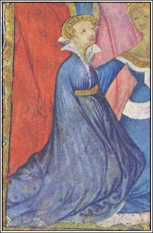 “Chaucer reciting”,frontispiece of Troilus and Criseyde,early 15th c.