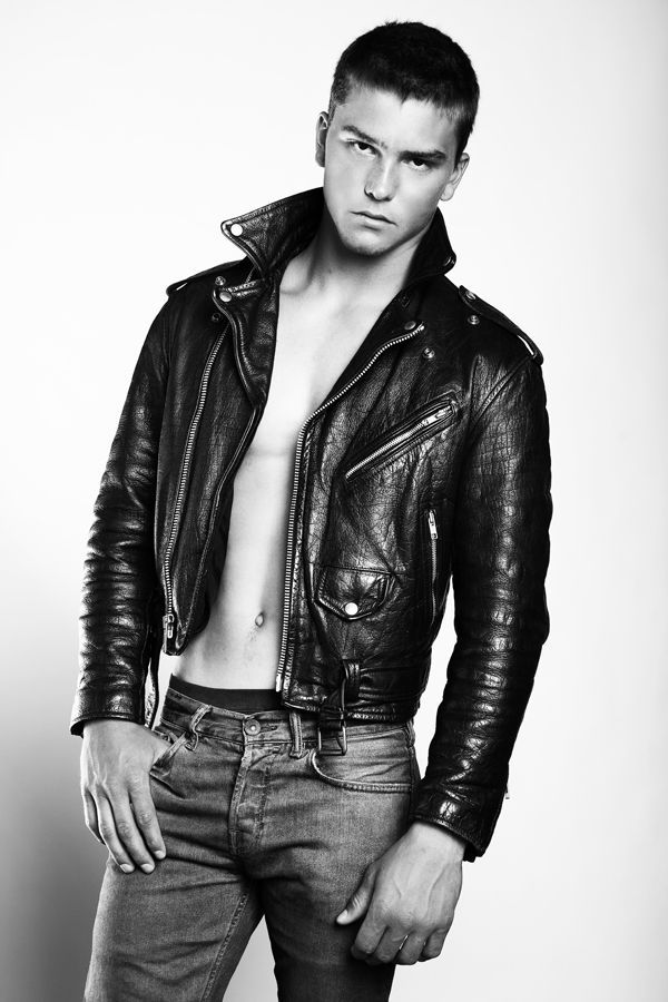 ledouble:   Jacket and jeans 