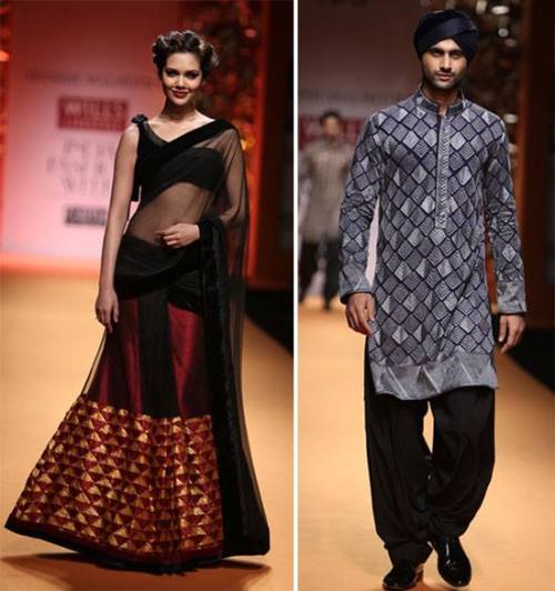 Manish Malhotra Phulkari Collection India Fashion Week