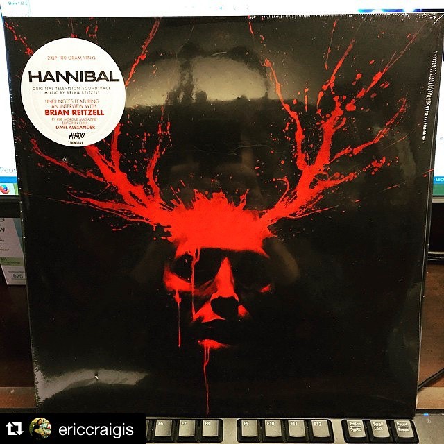 Get your #Hannibal “steak tartare” #vinyl - on sale Thursday, June 4 at mondotees.com! Need to catch up on @nbchannibal? Head over to FilmMusicDaily.com for our #bingewatching guide! #Fannibal #vinyladdict #vinylcollector #vinylclub...